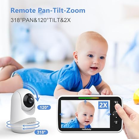 hellobaby-hb6250plus-moniteur-b-b-vid-o-6-vox-sans-wifi image 5