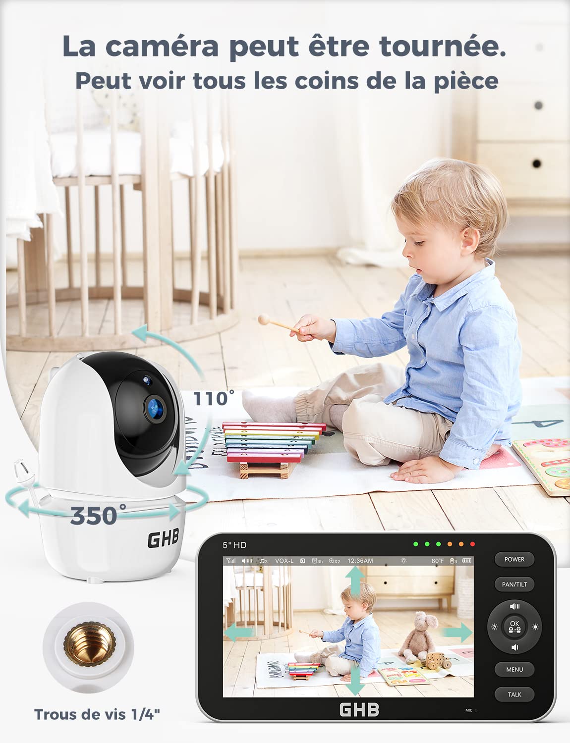 ghb-video-babyphone-vid-o-5-720p-rotation-350-4000-mah image 5