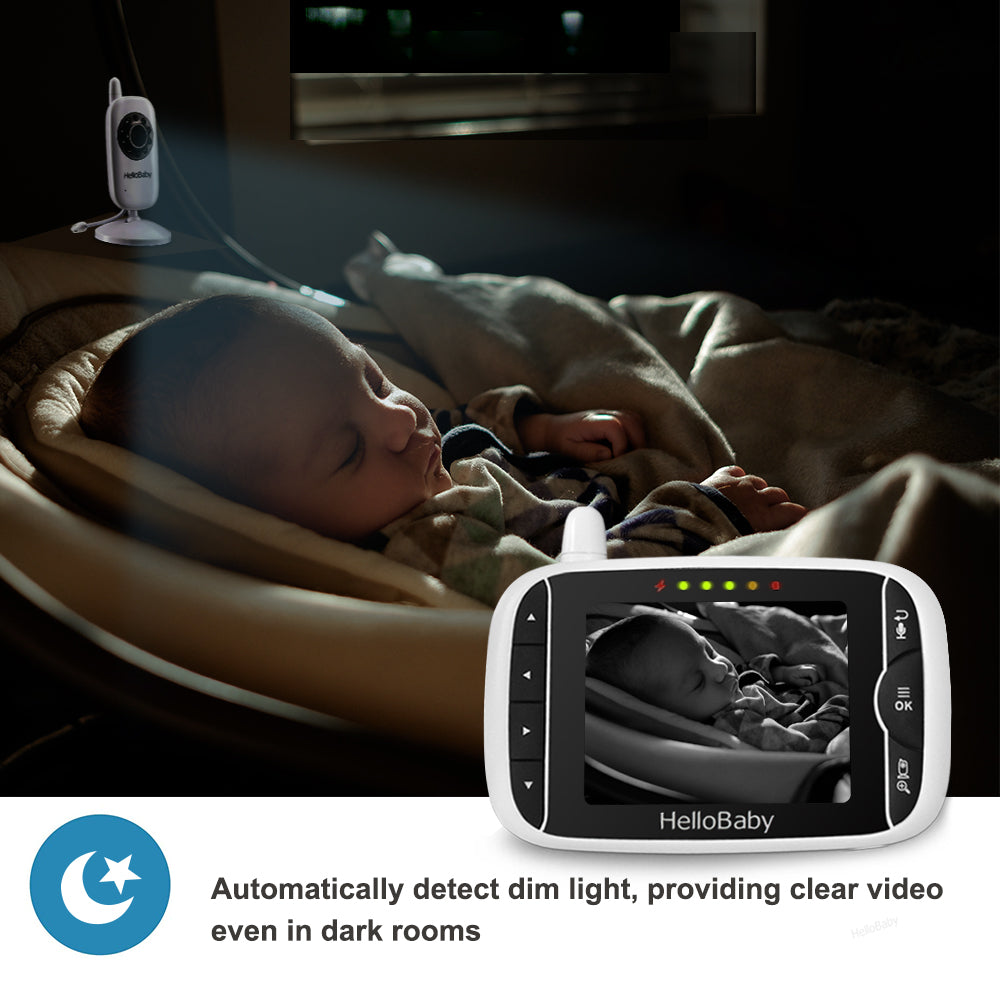 hellobaby-hb32-babyphone-vid-o-3-2-vision-nocturne image 7