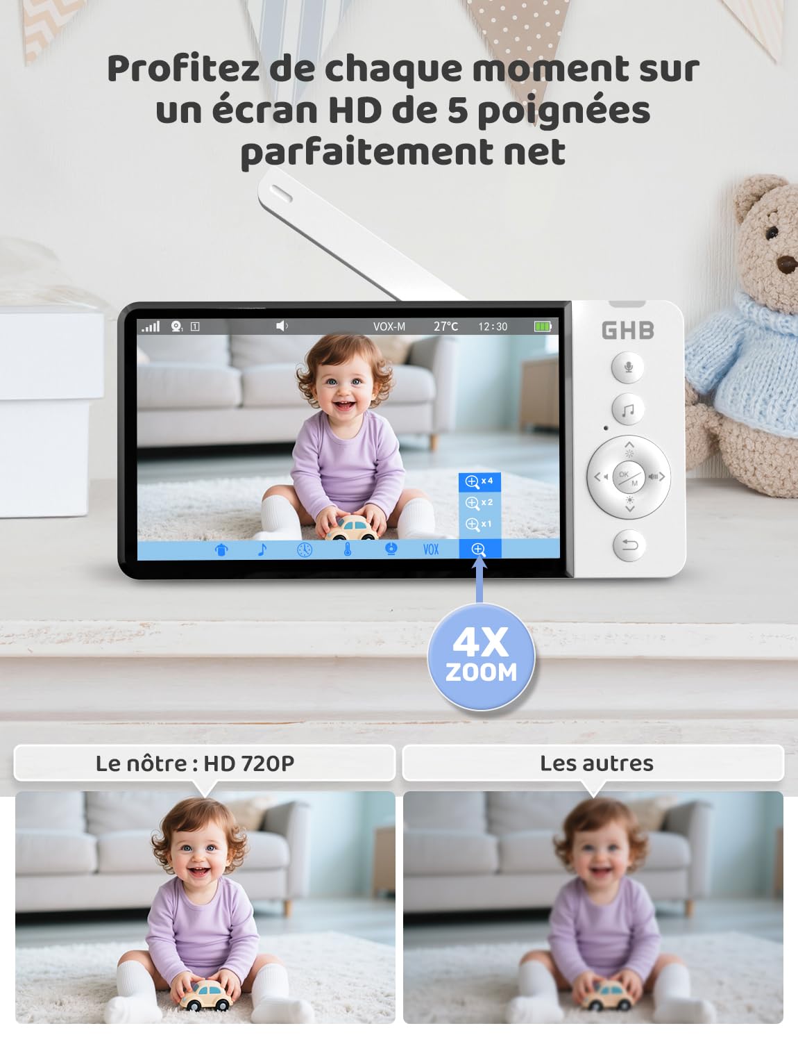 ghb-video-babyphone-5-720p-moniteur-b-b-5000-mah-vox image 3