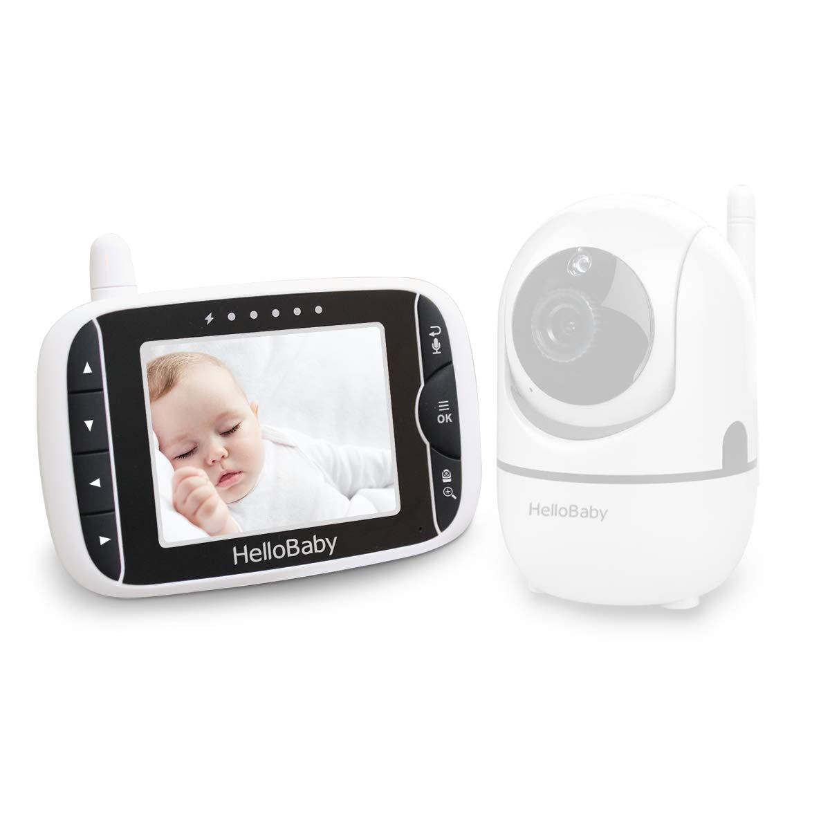 hellobaby-hb65-cran-parent-de-remplacement-babyphone-vid-o image 1