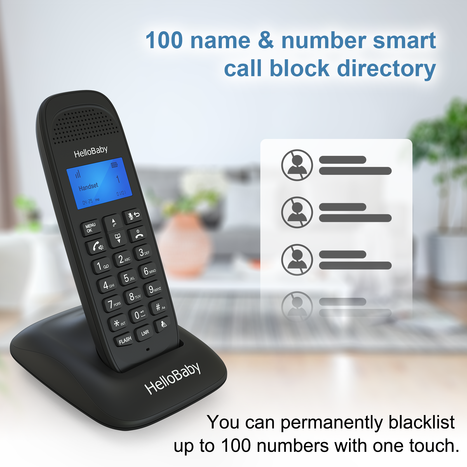 hellobaby-hb1688-2-t-l-phone-sans-fil-dect-2-combin-s-anti-spam image 3