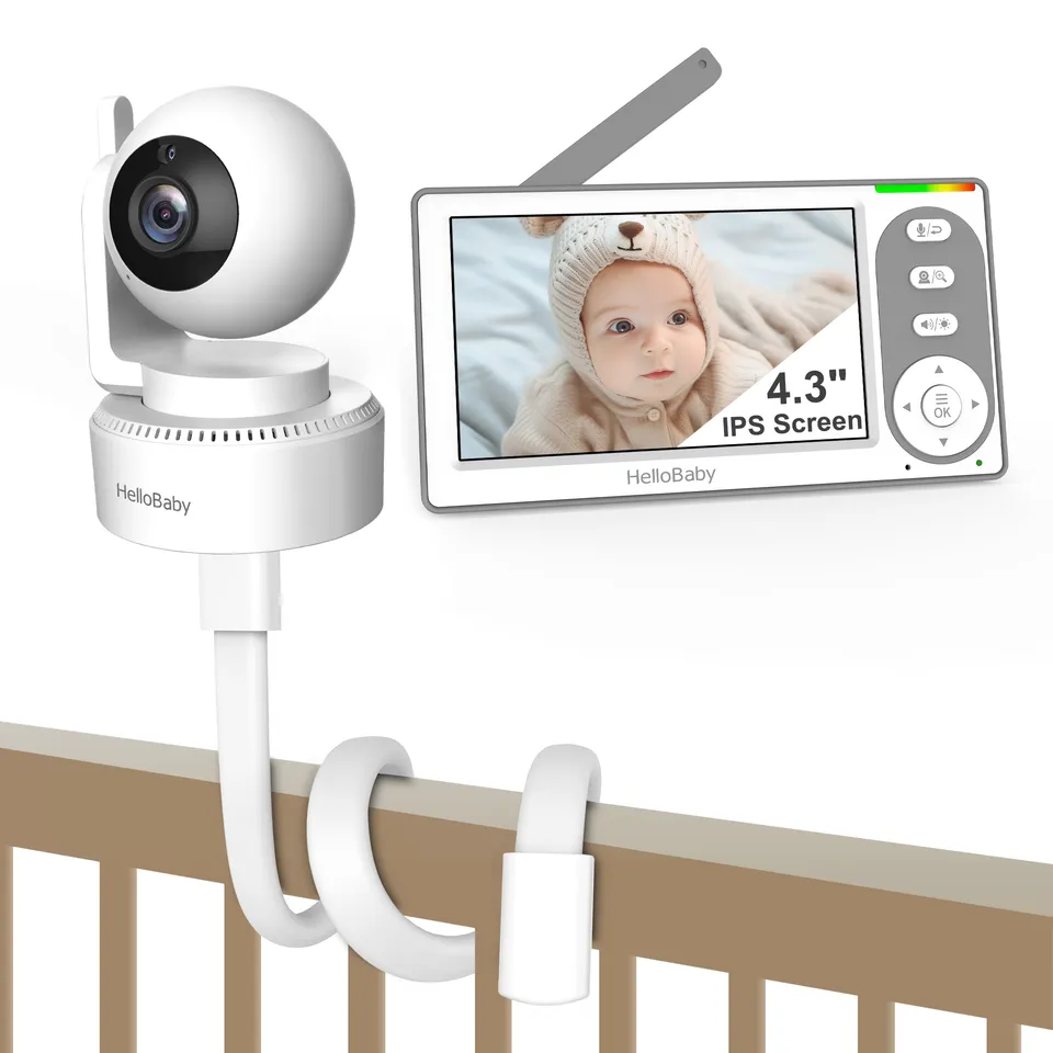 hellobaby-hb6148-babyphone-vid-o-4-3-30h-sans-wifi image 1