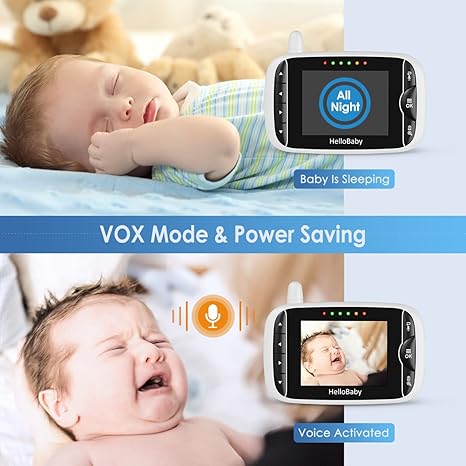 hellobaby-hb66pro-2-babyphone-vid-o-2-cam-ras-sans-wifi image 5