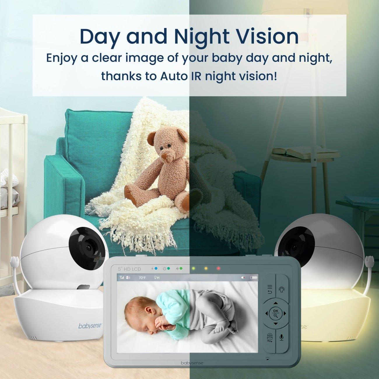 babysense-7-true-sleep-babyphone-respiration-vid-o-5-hd image 6