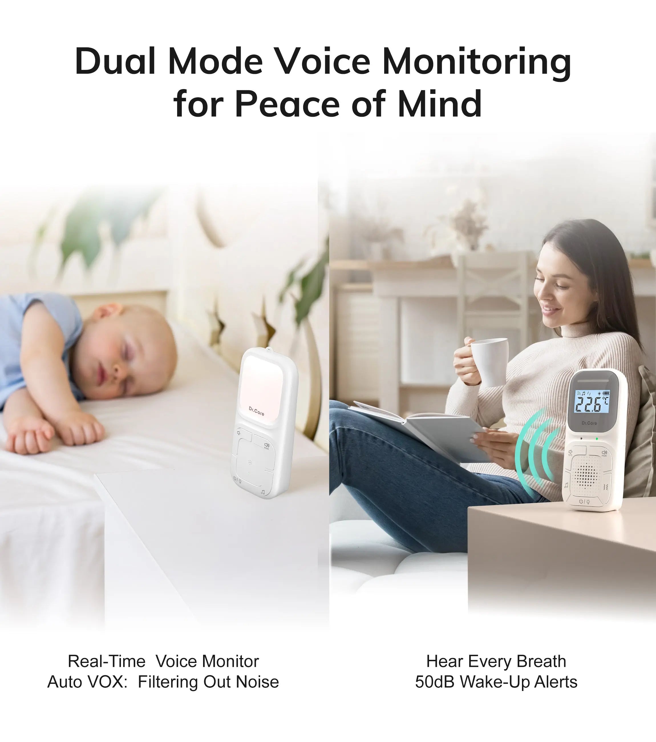 dr-care-neo-go-abm002-babyphone-audio-vox-veilleuse-300m image 3