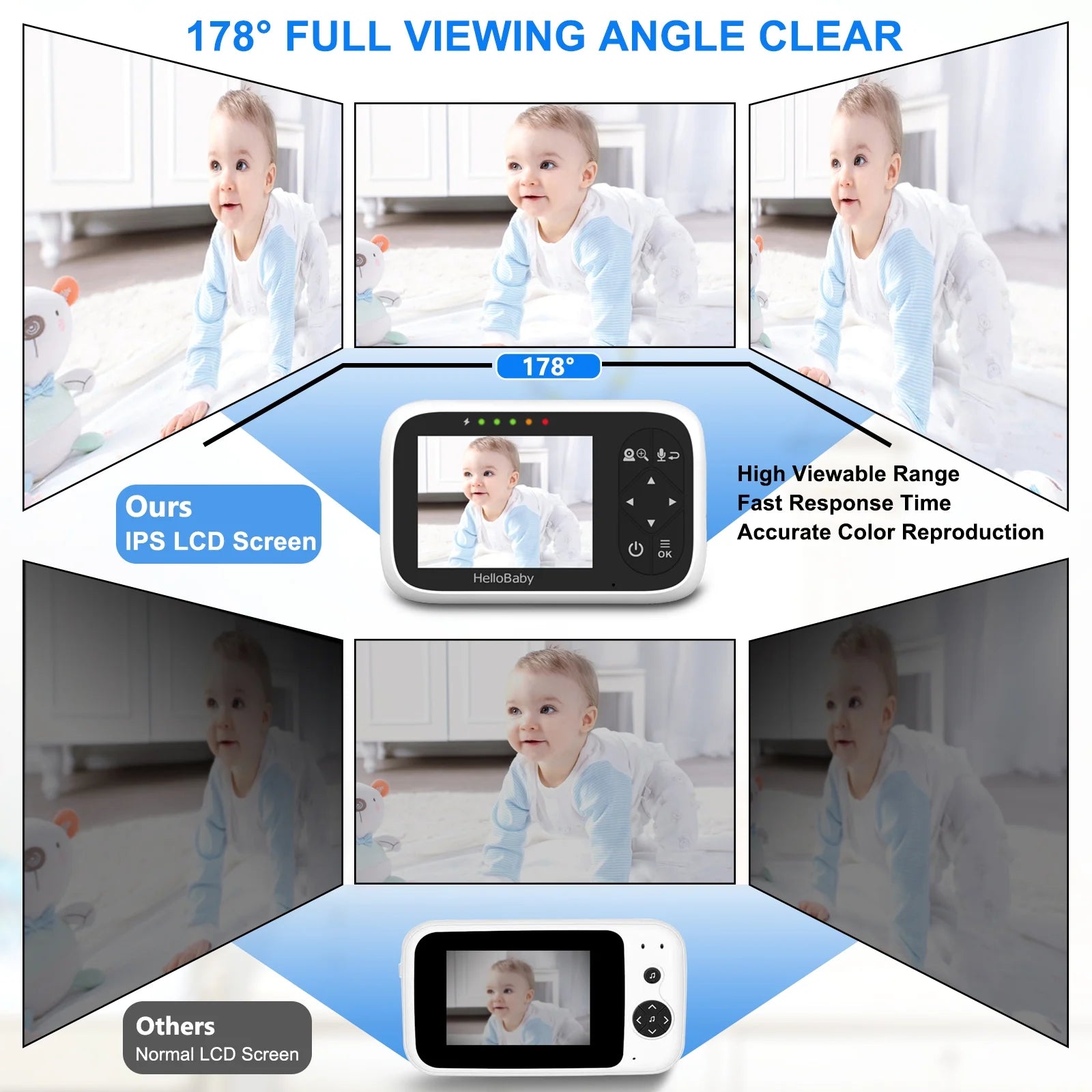 hellobaby-hb6336-babyphone-vid-o-avec-support-3-2-vision-nocturne image 8