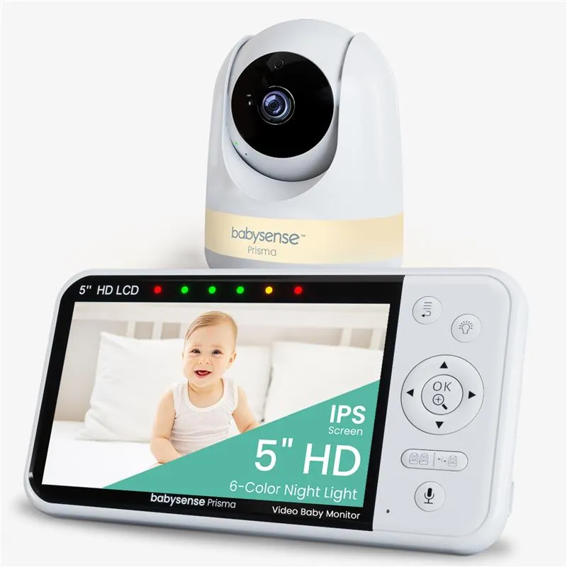 babysense-prisma-babyphone-vid-o-hd-5-1-cam-ra-sans-wifi image 1