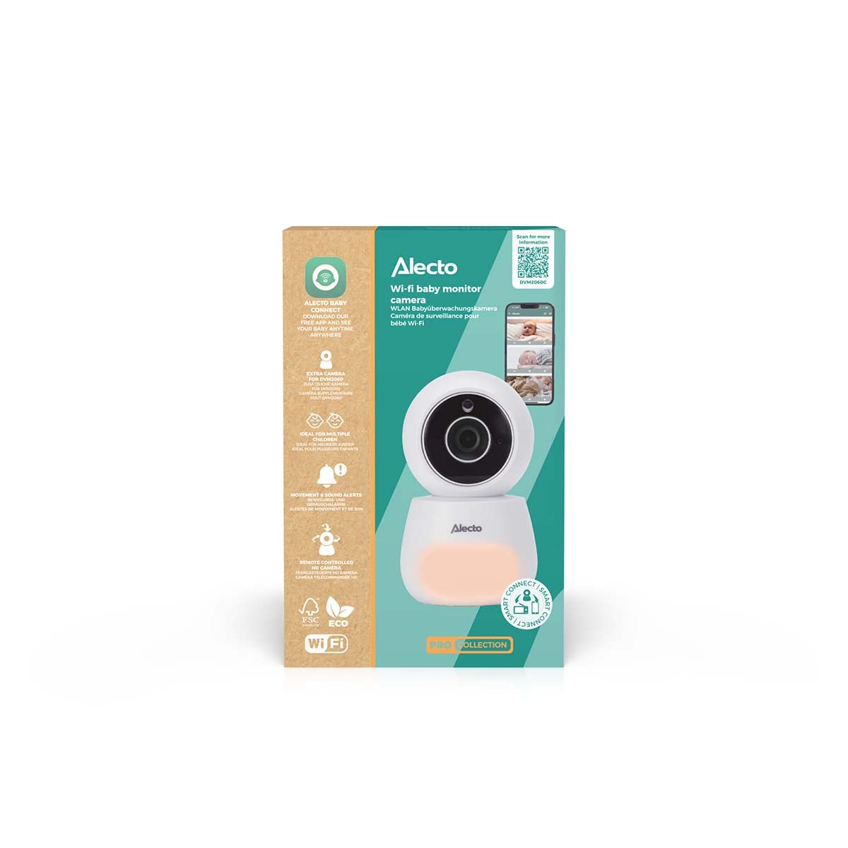 alecto-baby-dvm2060c-cam-ra-suppl-mentaire-blanche-hd-appli image 6
