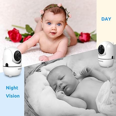 hellobaby-hb6550-4-babyphone-vid-o-5-4-cam-ras-sans-wifi image 3