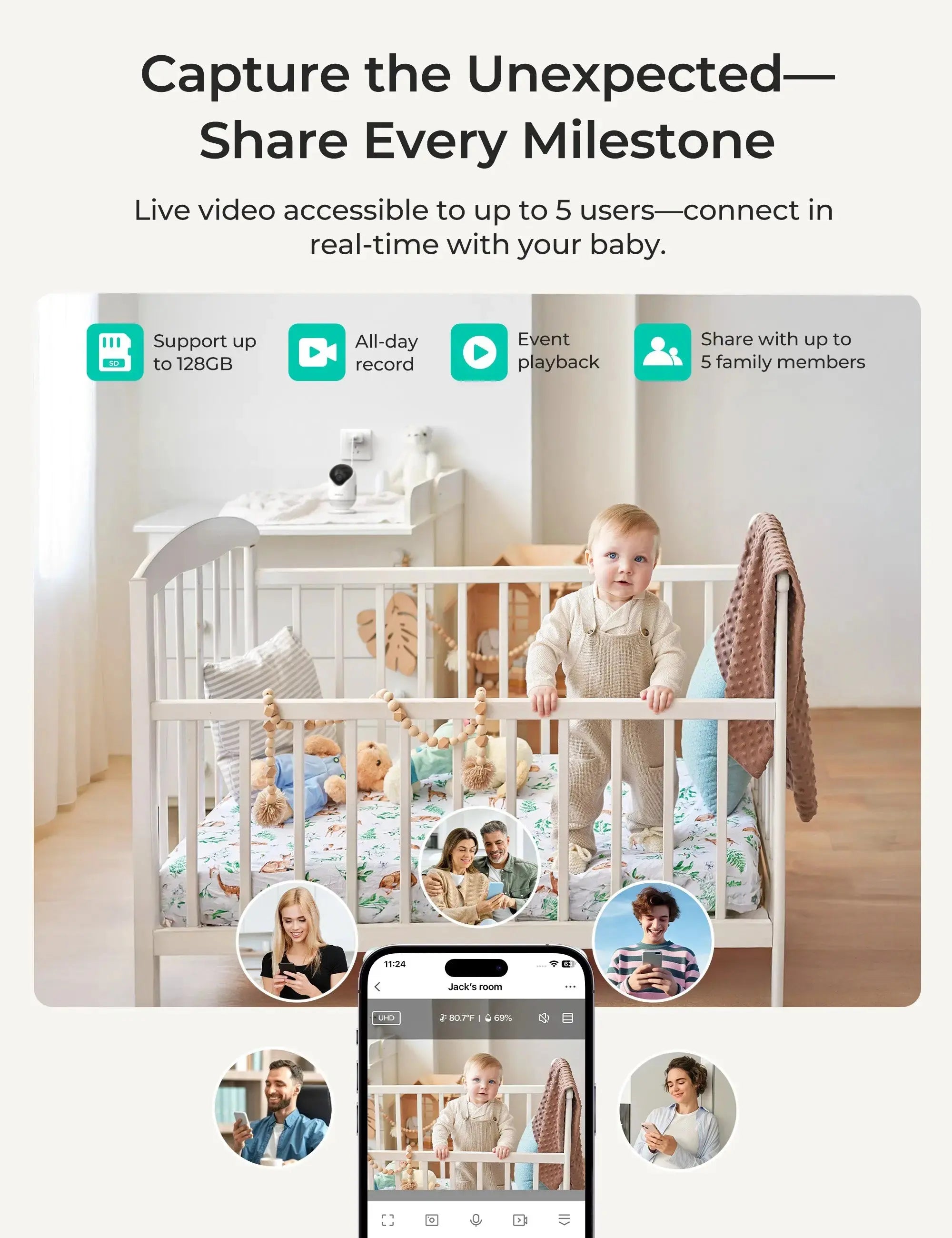 dr-care-vistaview-lite-sbm005-babyphone-double-cam-ra-clip-lit image 5