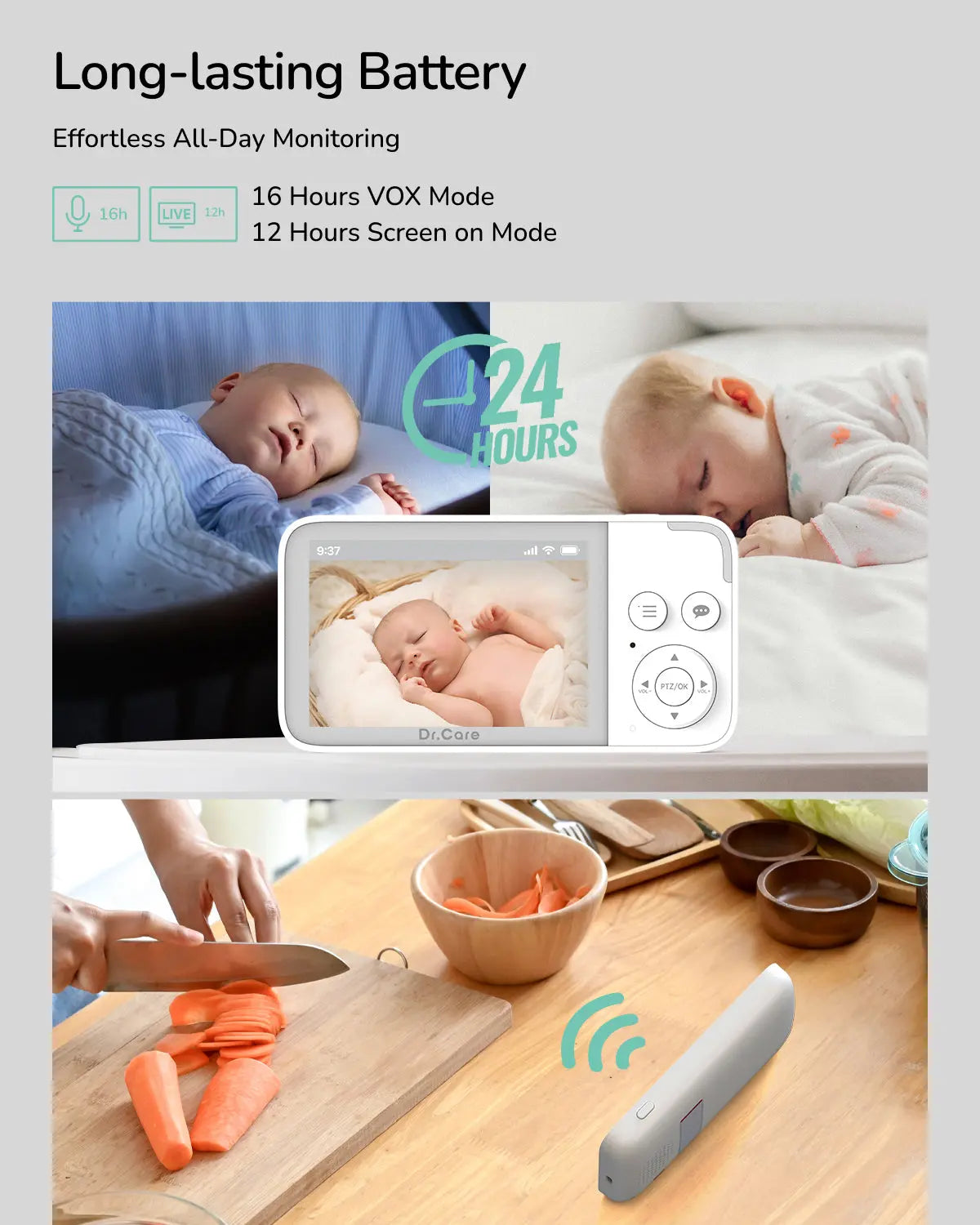 dr-care-neoview-bbm003-babyphone-vid-o-1-cam-ra-3-5-hd image 7