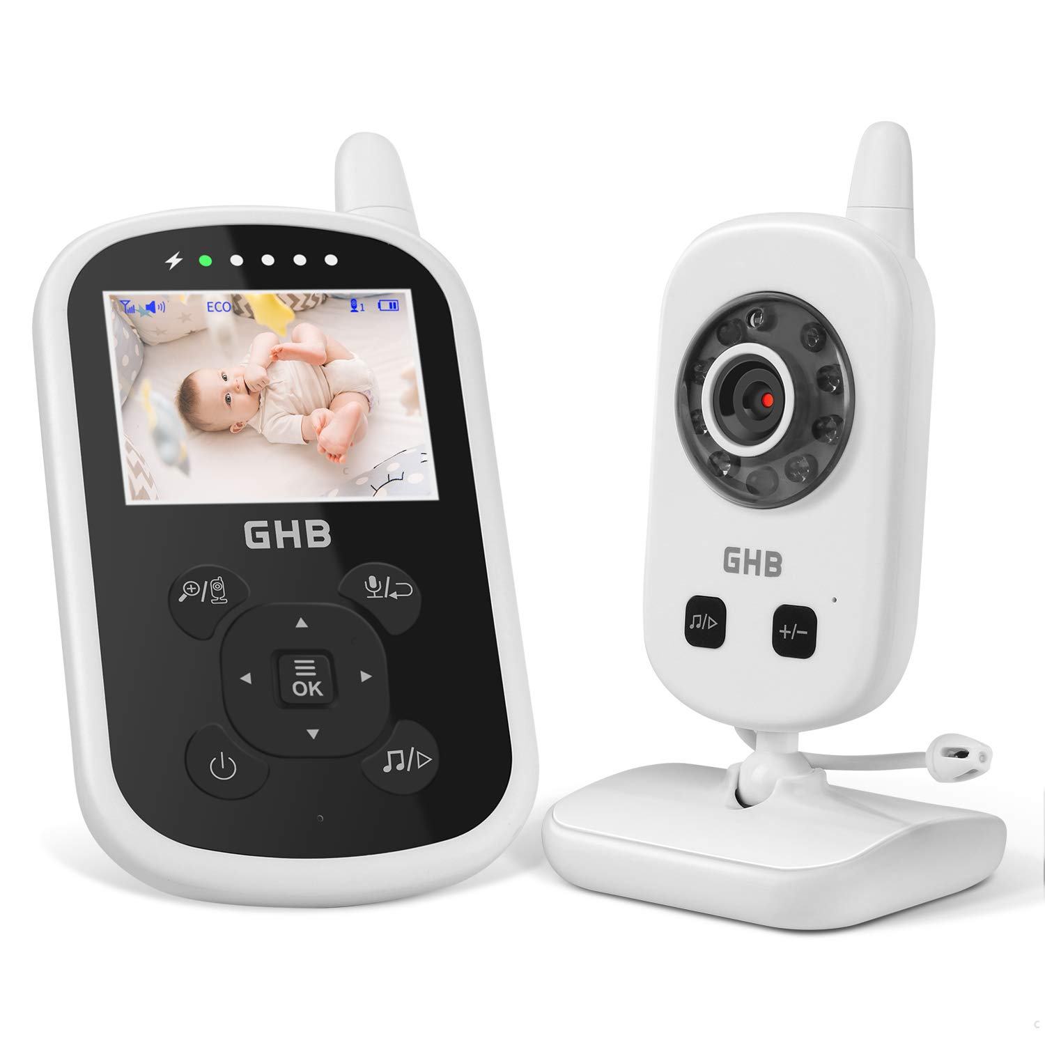 ghb-video-babyphone-babyphone-vid-o-2-4-vision-nocturne image 1