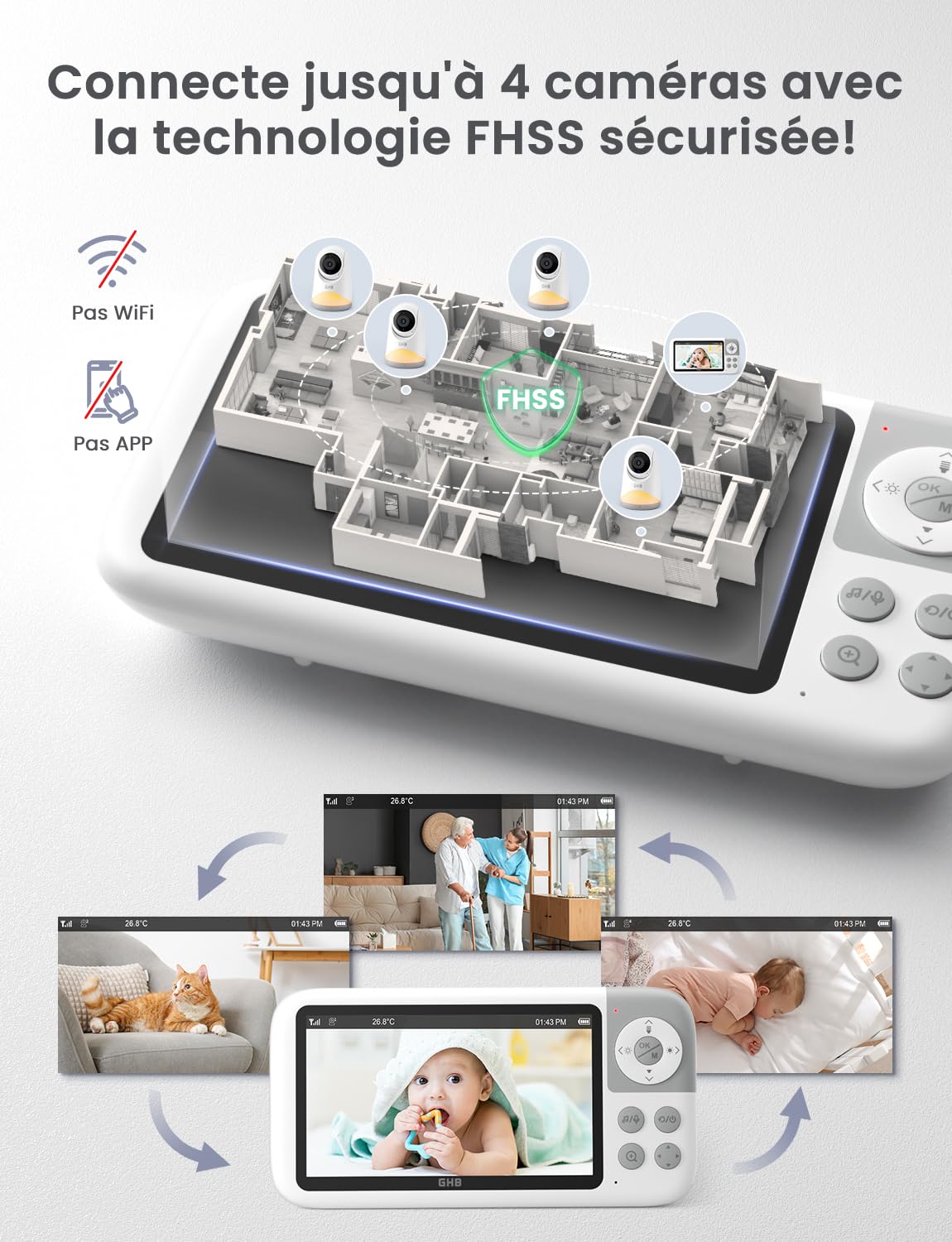 ghb-video-babyphone-5-720p-moniteur-b-b-ptz-veilleuse image 8