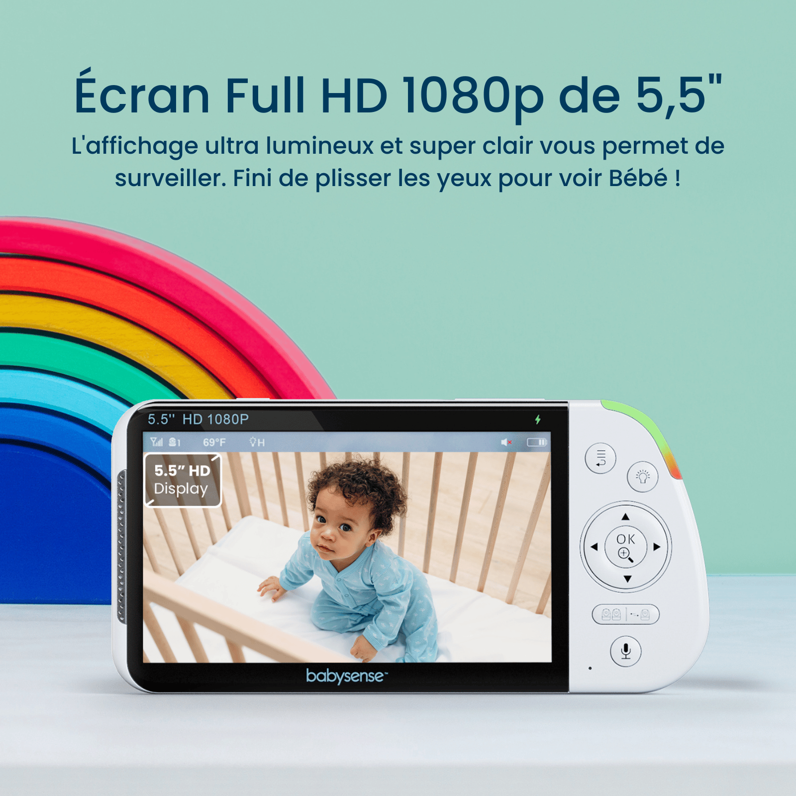 babysense-pro-babyphone-vid-o-3-cam-ras-sans-wifi-rgb image 5