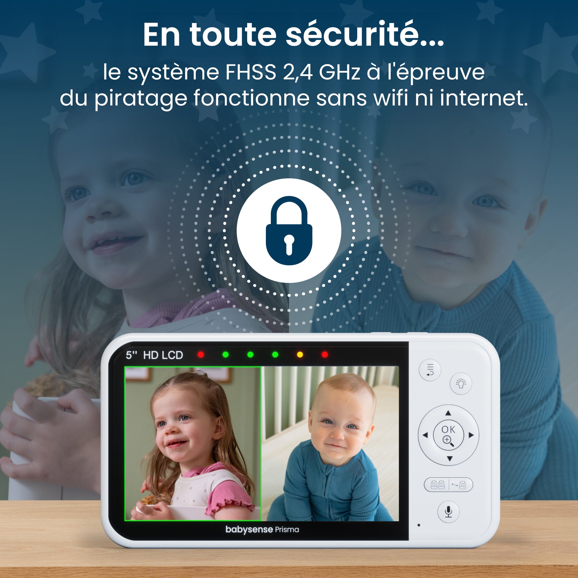 babysense-prisma-moniteur-vid-o-b-b-2-cam-ras-sans-wifi-5 image 5