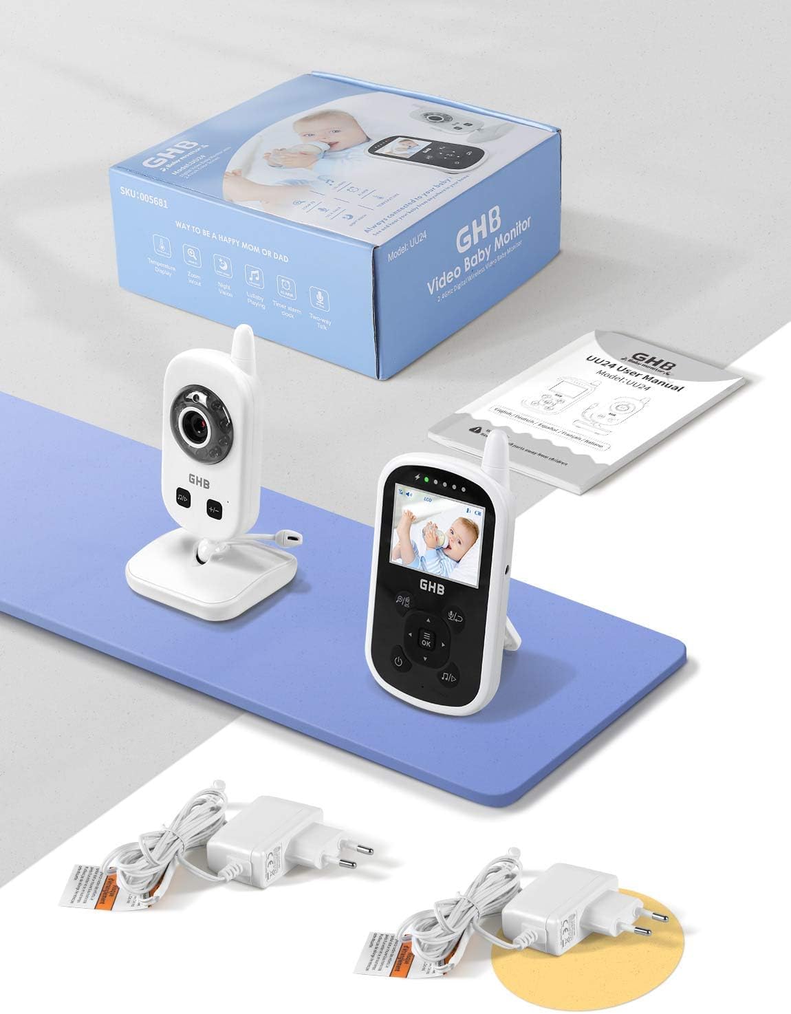 ghb-video-babyphone-babyphone-vid-o-2-4-vision-nocturne image 8