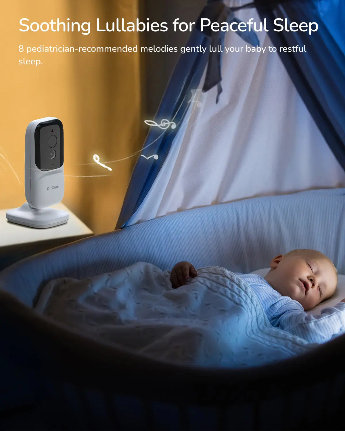 dr-care-neoview-bbm002-babyphone-cam-ra-sans-wifi-2-8-solo image 8