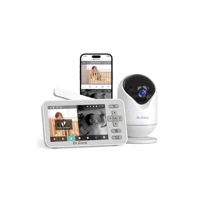 dr-care-smart-baby-monitor-sbm005-babyphone-vid-o-4-pouces-1080p image 1