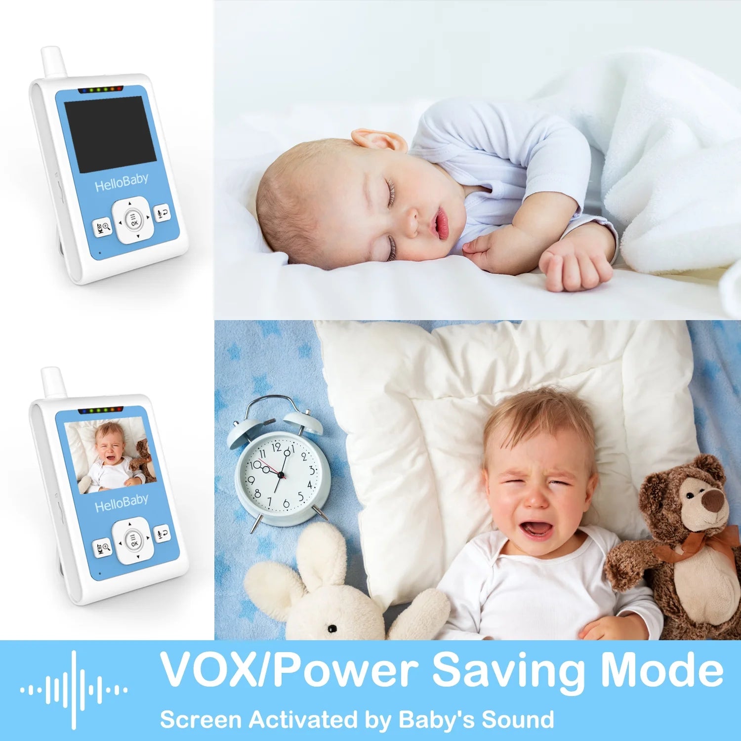 hellobaby-hb26-babyphone-vid-o-sans-wifi-garantie-1-an image 5