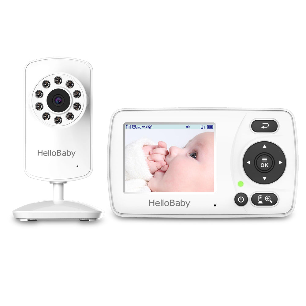 hellobaby-hb30-babyphone-vid-o-cran-2-4-vision-nocturne image 1
