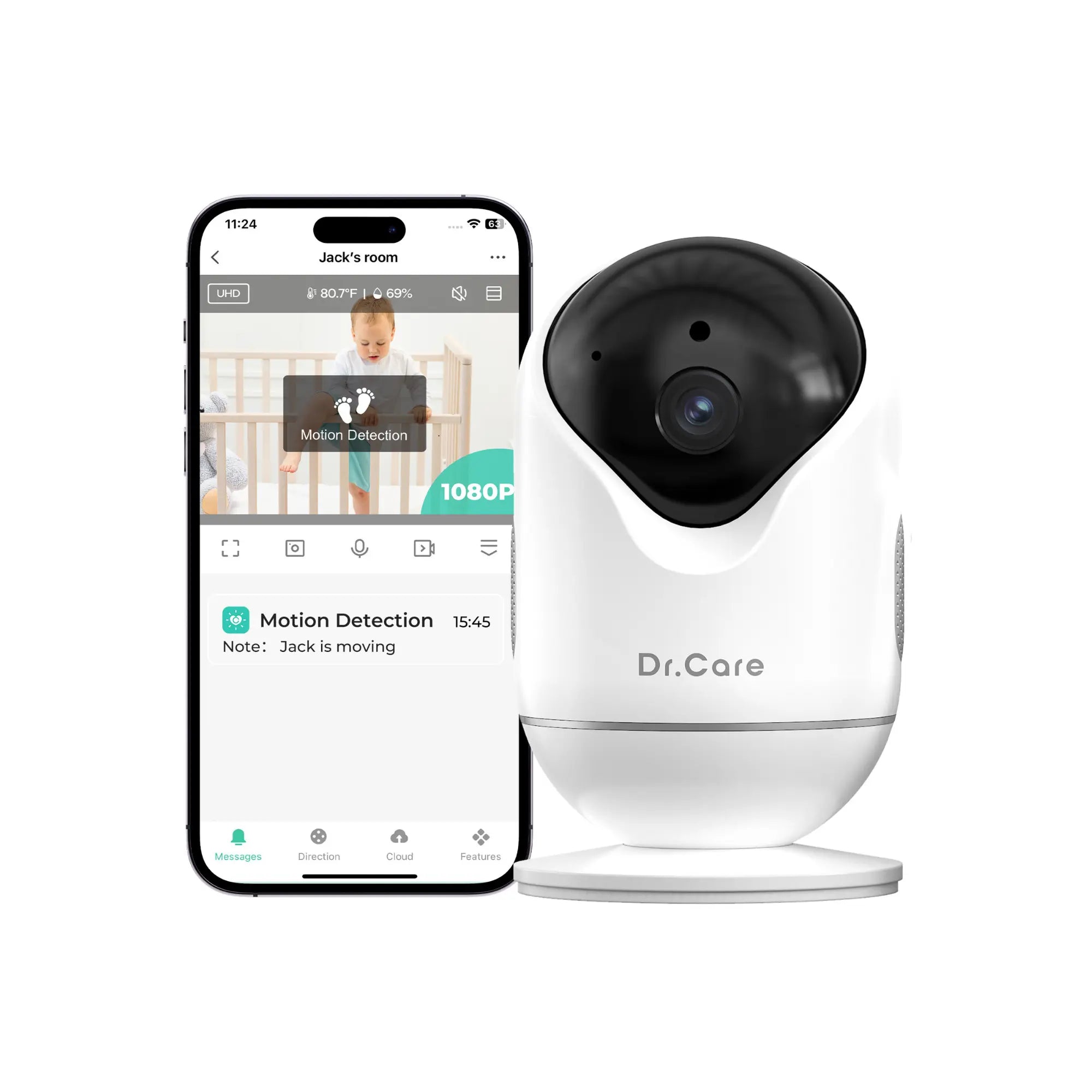dr-care-add-on-camera-vistaview-lite-sbm005-cam-ra-b-b-additionnelle image 1
