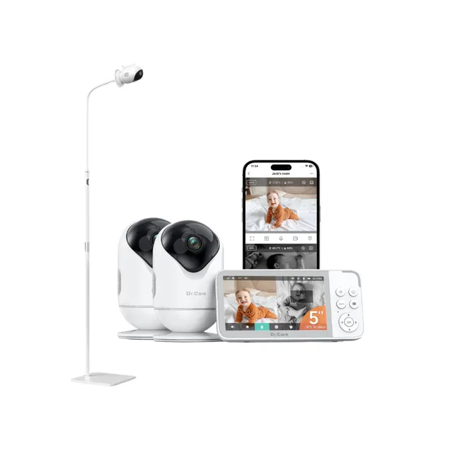 dr-care-vistaview-sbm001-babyphone-2-cam-ras-pied image 1