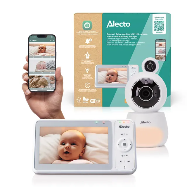 alecto-dvm-dvm2060-babyphone-cam-ra-full-hd-5-pouces-appli image 1