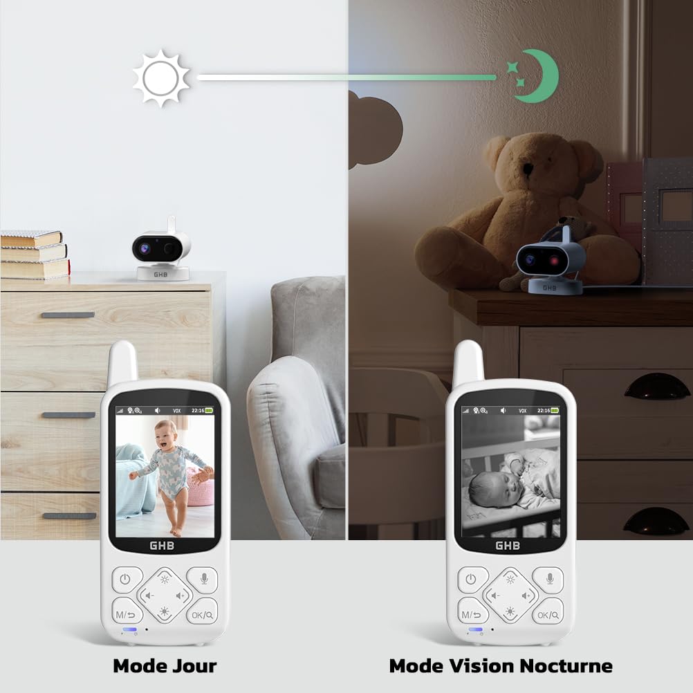 ghb-video-babyphone-2-8-720p-moniteur-b-b-vox-berceuses image 4