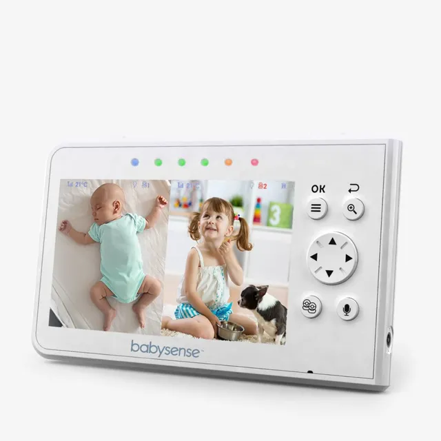babysense-v43-unit-parents-babyphone-vid-o-cran-partag-4-cam-ras image 1