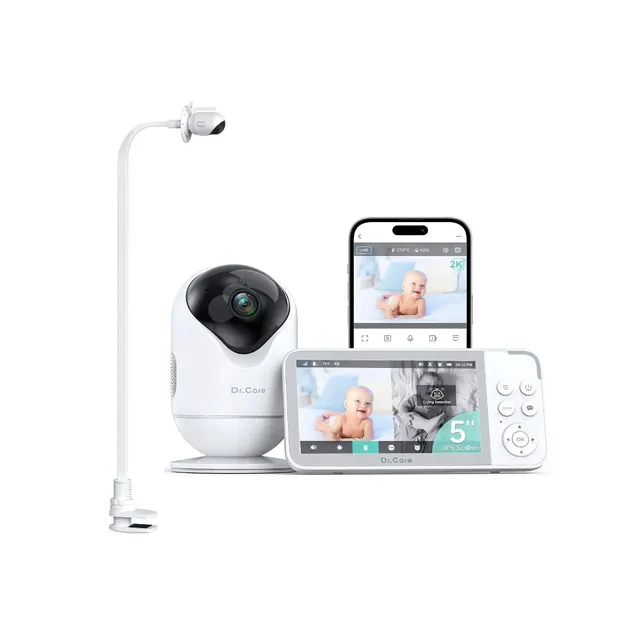 dr-care-vistaview-sbm001-babyphone-vid-o-2k-clip-lit image 1