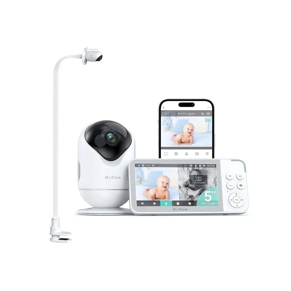 dr-care-vistaview-sbm001-babyphone-vid-o-2k-clip-lit image 1